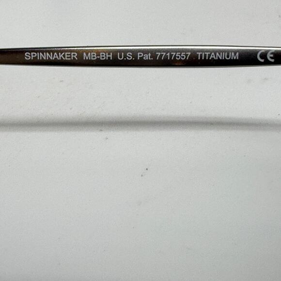 Maui Jim Eyeglasses, Frames Only, Spinnaker MJ545-11B, 54-19-140, Titan H19077 - Picture 7 of 9